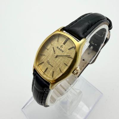 Used RADO Elegance Manual Winding Gold Operating Item Vintage Swiss Made