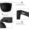 Gafas de Sol Maxjuli Cabeza Grande Negro Oscuro Para Hombres Cuadradas Extra Grandes W8004