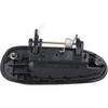 ECCPP Door Handles Exterior Outside Outer Front Rear Driver Passenger Side for 1993 1994 1995 1996 1997 for Toyota for Geo Black(4pcs)