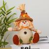 Thanksgiving Harvest Sunflower Scarecrow Plush Doll Decor