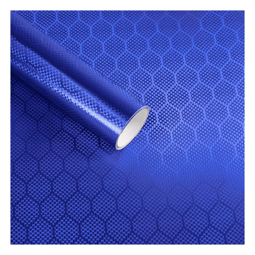 PET Hex-Carbon Fiiber Car Wrap Film,Self-Adhesive DIY Auto Exterior Interior Decor Film Sticker,Car Modification Wrap Sticker