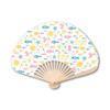 New Japan Calendar Folding Fan Summer Vacation 697 Fish