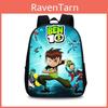 Ben 10 Teenagerský batoh s pohodlným designem Nylonová taška na knihy pro studenty