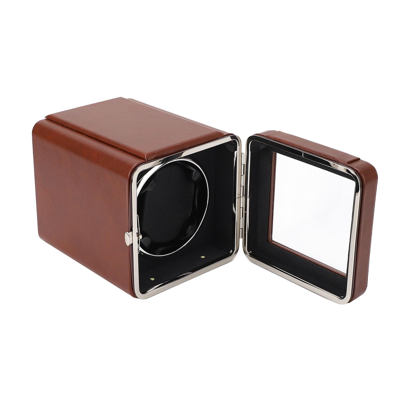 

Одинарный заводной механизм для часов с автоматическим вращением, 4 режима, светодиодная подсветка, малошумный двигатель, адаптер типа C