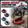 Motorcycle Kickstand Pad - Heavy Duty - Enlarged Foot Base Extender Plate Motorcycle Accessory, Plate Support For , Touring & Sport Bikes