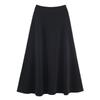 Za Export New Arrival Women's Clothing ZR Fashion Style Fashion Woolen Elastic Waist Big Hem Umbrella Skirt Long Skirt