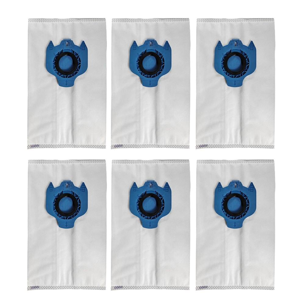 

6 упаковок вакуумных пакетов для Miele для Hoover C1, C2, C3, S227, S240, S400, S5, S8 Новые Blue