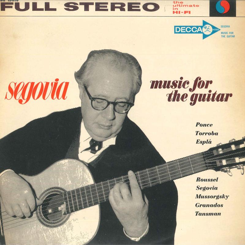 

LP Record ANDRES SEGOVIA Music For The Guitar SDL15010 DECCA Japan Classical Used