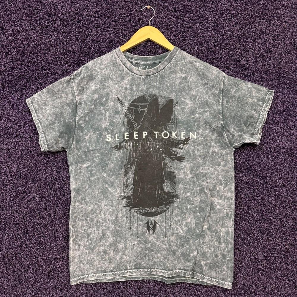 

Sleep Token Mineral Wash TShirt Size Large Unisex T-Shirt S