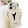New Fashion Letter Phone Case For Honor 600 Lite 5G Honor600 Soft Silicone Cases For Honor 600 600Lite Shockproof Covers Bumpers