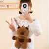 Stuffed Capybara Crossbody Bag Animal Cartoon Cartoon Backpack  Female Lady Girl