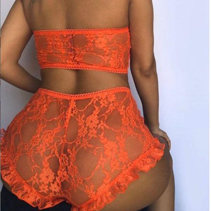 Women Strapless Underwear Hot Girl Bra G-string Sexy Lingerie Erotic Pajamas Transparent Outfits Ladies Porn Set Sex Accessories