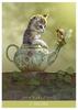 Kancharo Oracle Card Tarot Card Reading Fantasy Cats Oracle Includes Japanese Oracle Card Basic Instructions Pouch 23-Card Set, [Barbieri Cards] &