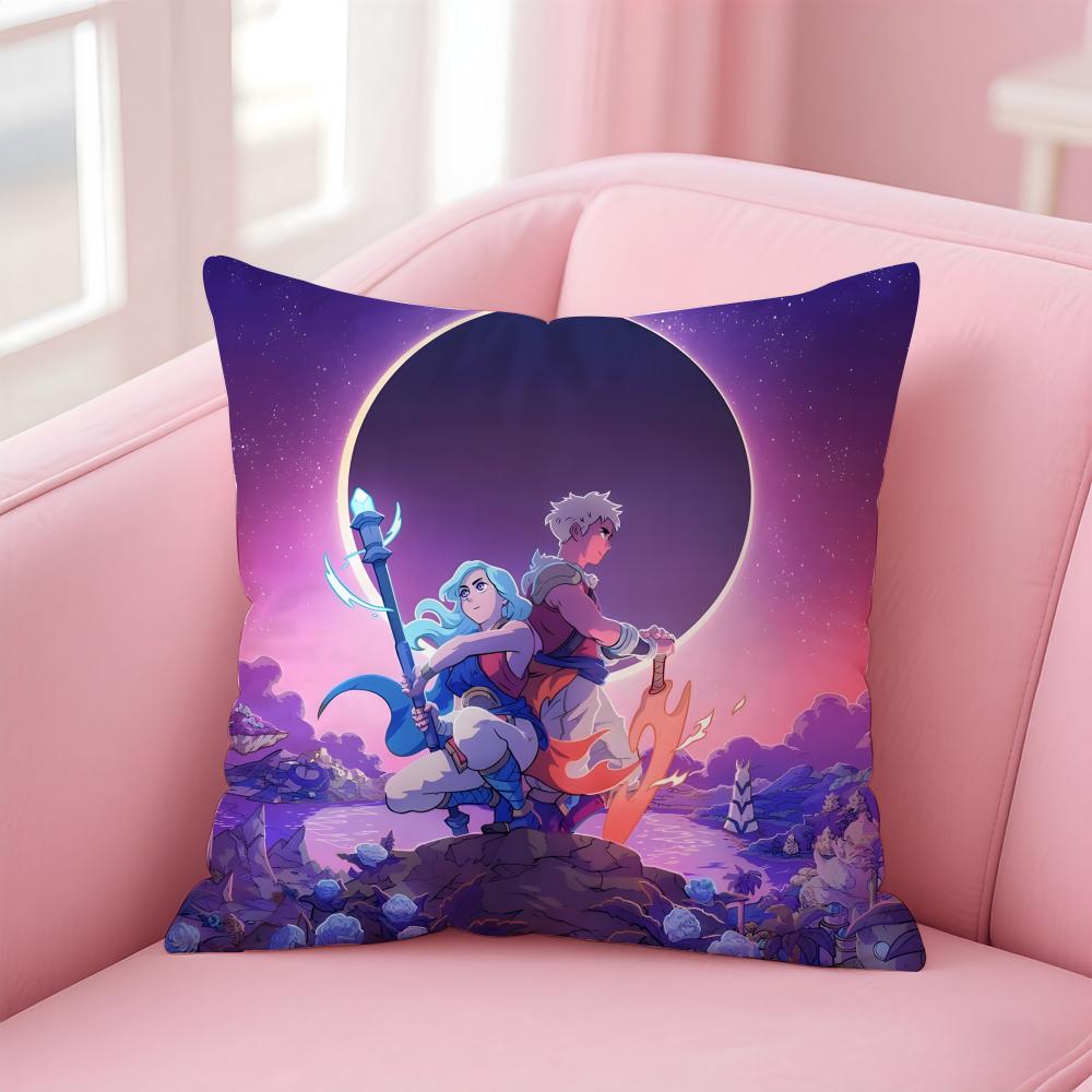 

SSea of Stars Game Cushion Cover Pillow Case Soft Friendly Fabric Concealed Zipper 30X30cm