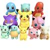 New Arrival Pokmon Squishy Pals Toy Set 6Cs Pikachu Gengar Jigglypuff Charmander Soft Slow Rising Stress  Relief Toy For Kids