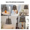 Metal Hollow Lamp Shade Forest Tree Style Hollow Out Iron Decorative Lampshade for E26 E27 Table Wall Ceiling Lamp