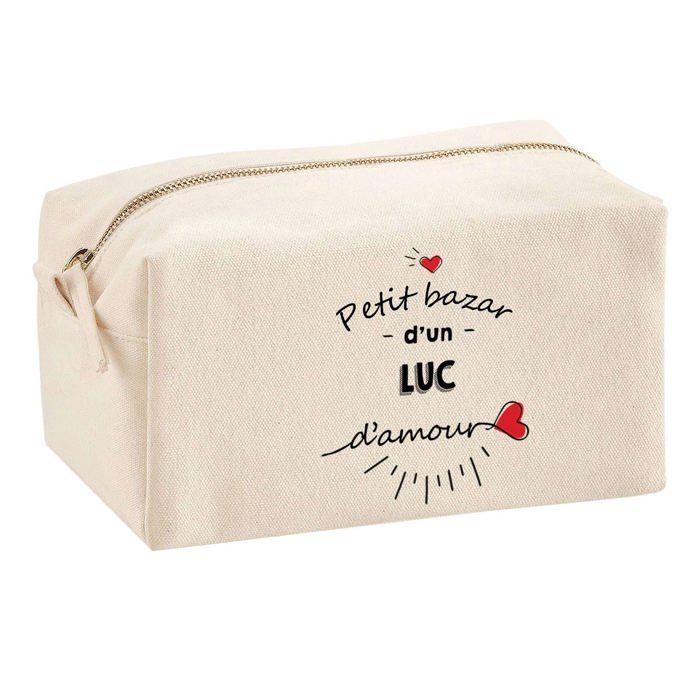 Multifunction Pouch Bazar D'un Luc D'amour Birthday Christmas Gift Personalized Idea | School Pouch Office Supplies