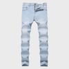 Men's Cross-Border Elastic Slim Fit Nostalgic Denim Jeans