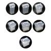 Portable Plastic Art Supply Organiser with Handle Multi Compartment Marker Storage Box For Neat Desktop Arrangement