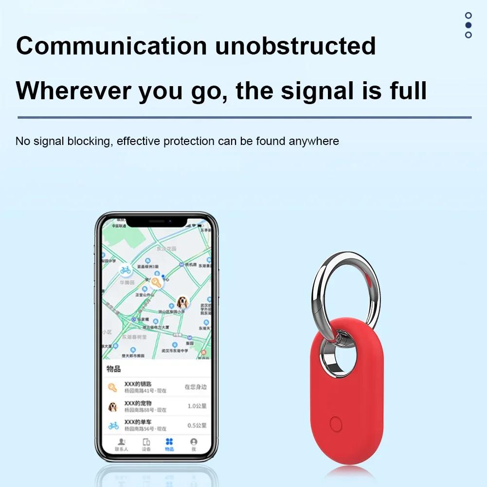 Für Samsung Galaxy SmartTag 2 Locator Tracker Hülle Schlüsselanhänger Kratzfeste Schutzhülle für Smart Tag Tracker Halter