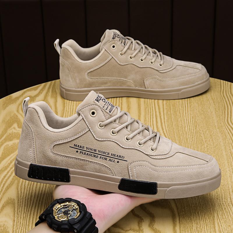 New Casual Low-top Personalized Sports Shoes, Student Breathable Labor Insurance Board Shoes