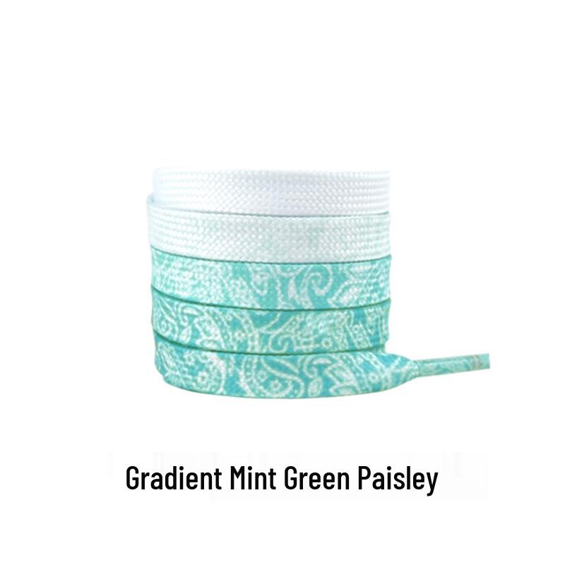 

Градиентные шнурки пейсли для AJ1 AF1 Air Force 1 DUNK - Одна пара 140cm