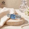 Fatelove 931 Women's Quartz Watches Original Steel Strap Waterproof Auto Date Watch for Woman Fashion Elegant Ladies Watches