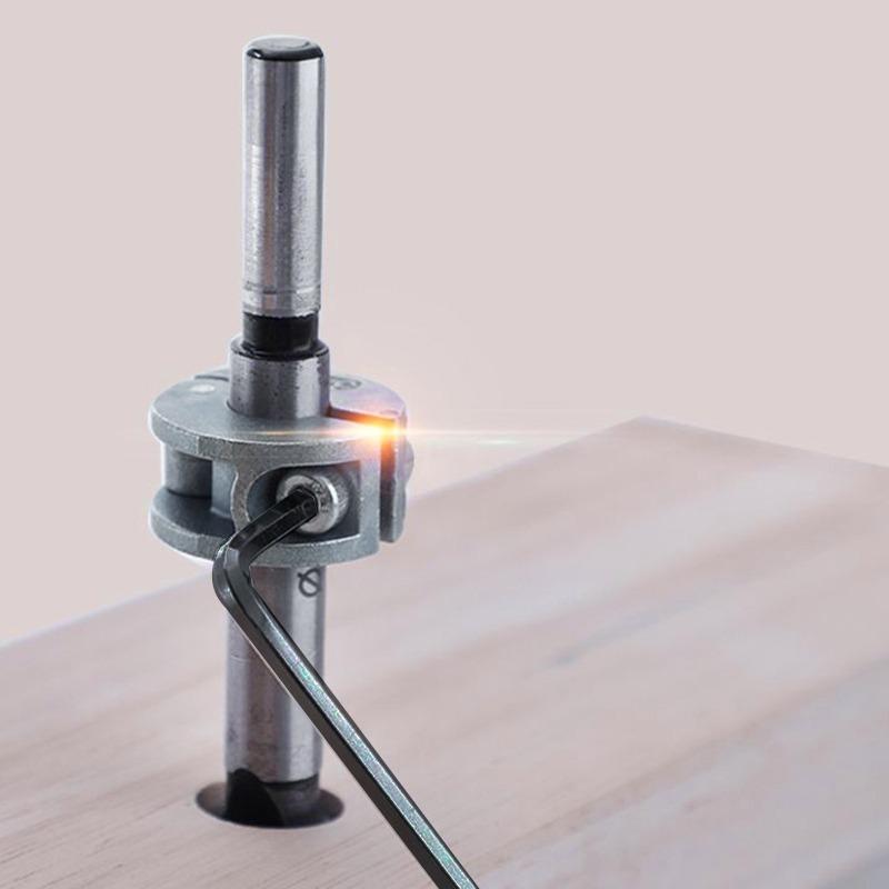 Metric & Imperial Drill Bit Stop Collar Limit Ring Locking Thrust Ring Set for Drill Positioning Woodworking Tool Accessories