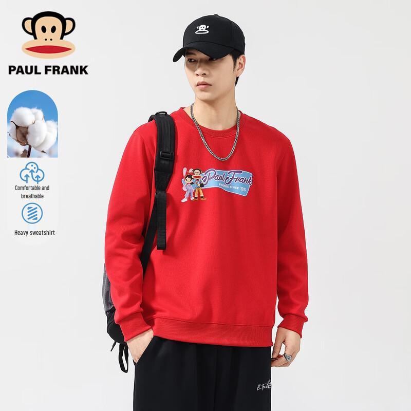 paul frank Men's Crewneck Casual Long-Sleeve Sweatshirt