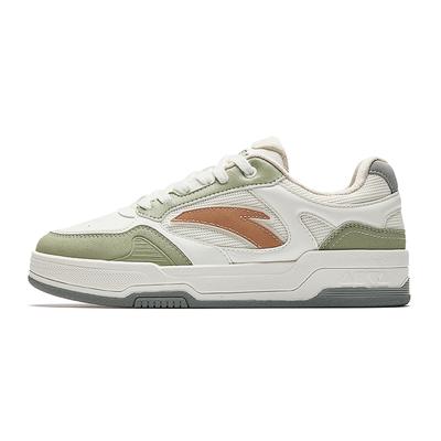 Cyber Versatile Casual Wear Durable Lightweight Increased Height Low-Top Skate Shoes Women Sneaker White Green 922538012-5
