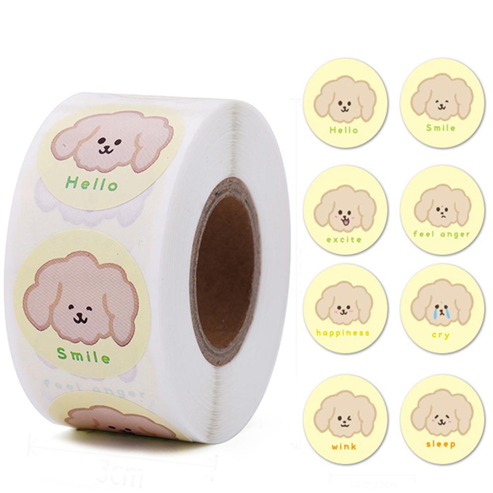 Seals Card Sticker Cute Cartoon Korean Paper X066