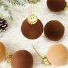 Convenience Christmas Balls Easy To Hang Metal Plastic