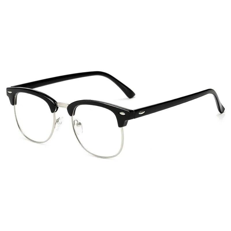 

1pcs Men Retro Anti Blue Light Computer Glasses Reading And Gaming Glasses