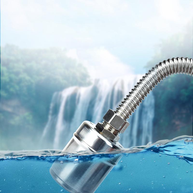 304 Edelstahl Schwimmender Kugelhahn Automatisches Wasserstandsregelventil 1/2"3/4"1" Wassertank Wasserturm Absperrventil