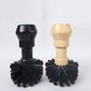 Wooden Handle Coffee Tamper Cleaning Brush Professional Residual Powder Sweep Coffee Machine Brush Efficient Protable