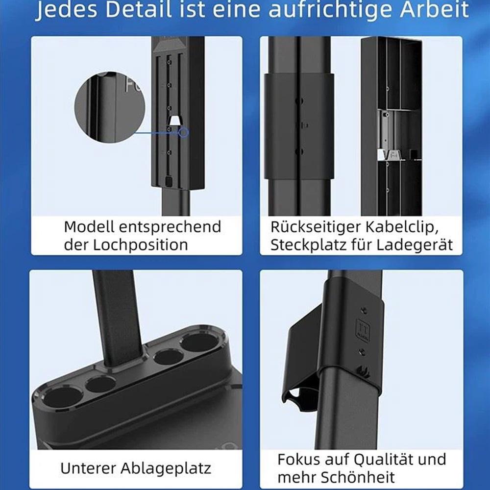 Satuo S1 Storage Bracket Compatible With Dyson V7 V8 SV10 V11 SV12 V15 Vacuum Cleaner, Vacuum Stand Docking Station