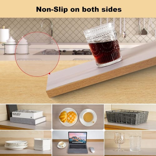 This 30cm EVA Shelf Liner Is a Non-slip, Insect-repellent, and Clear Floor Mat for Kitchen Drawers, Cabinets, Drawers, and Other Furniture, Perfect As