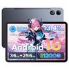 U13 Pro Android 16 Великий 120 Гц Висока частота оновлення Gemini 36 ГБ ОЗП 256 ГБ ПЗП 2 ТБ WiFi Widevine Netflix 11000 мАг Висока ємність Bluetooth Обличчя GMS Розділений екран