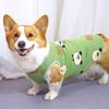 Bichong Corgi clothes spring and summer cotton pet vest yellow dog clothes thin anti-hair loss