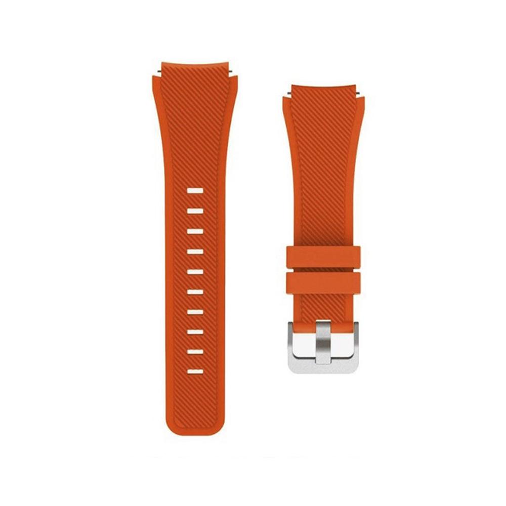 Classic 22mm Silicone Band for Samsung Watch 3/Gear S3 Frontier/Huawei Watch 3/3 Pro/GT/2 Sports Wristband for Amazfit GTR/Stratos/Pace