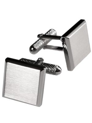 Abotoaduras Abotoaduras 4 Abotoaduras de corte lateral Presente Feito no Japão Latão [Tabarat] Masculino (Prata)