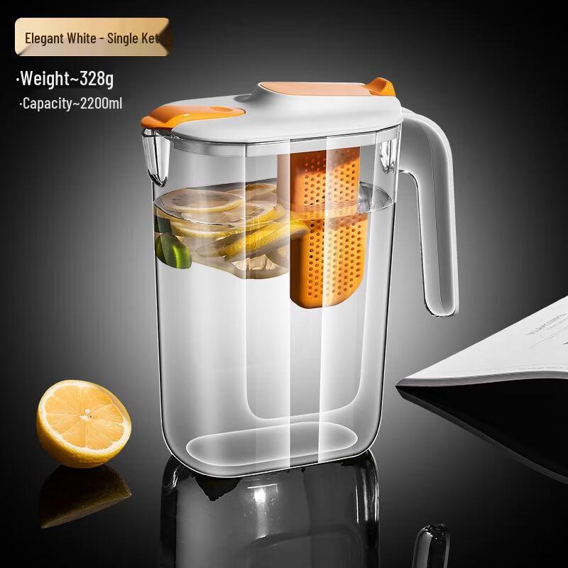 Refrigerator Cold Water Pitcher with Handle