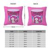 Kawaii Mira Ramen Cup Throw Pillow Cover Decorative Pillow Kpop Demon Hunters Huntrix 45*45Cm Pillowcover Home Decor