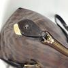 Louis Vuitton N41013 Damier Iena MM Shoulder Bag Tote Bag Canvas Ebene Brown