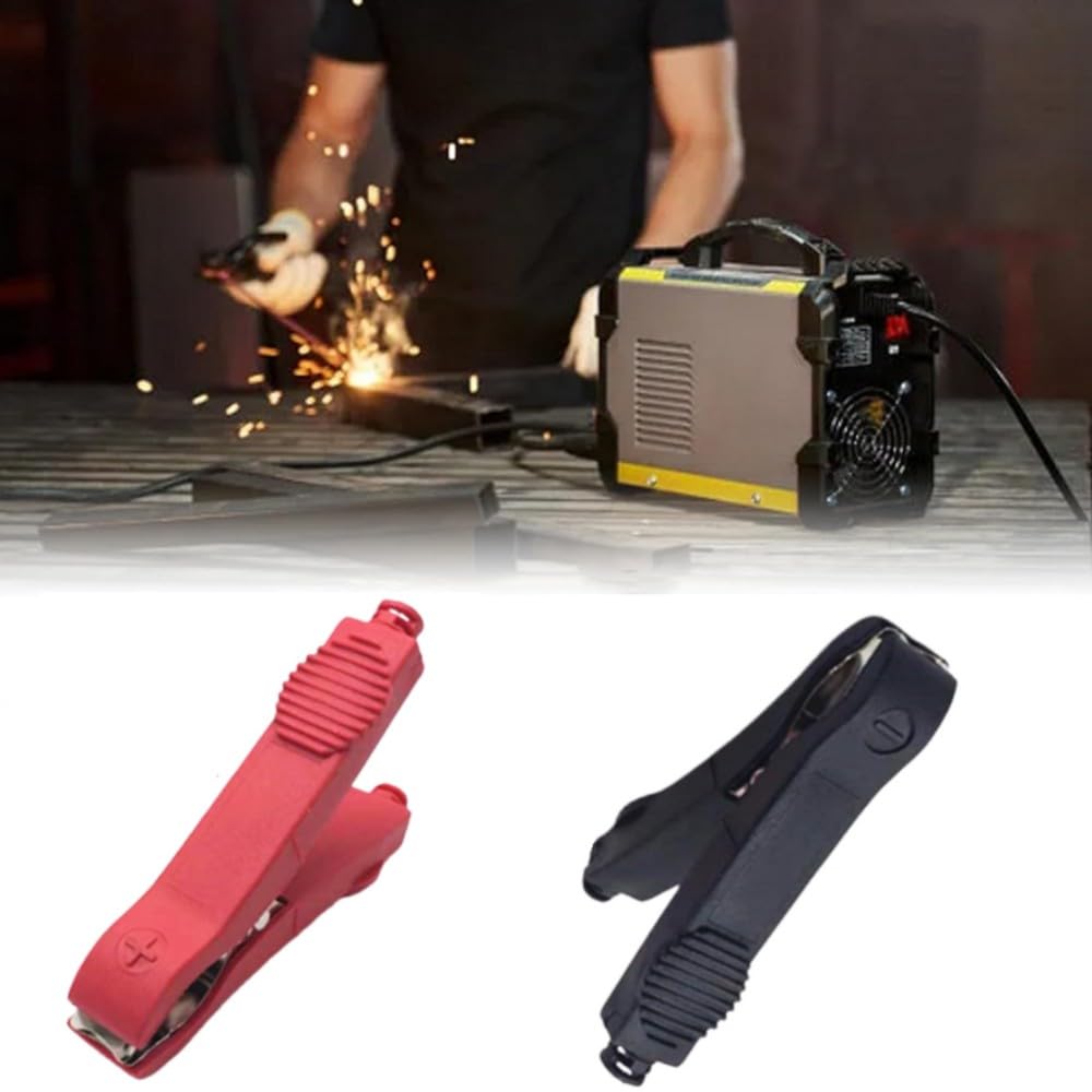 Alligator Clips 6 Pcs Voltage Test Clips 35A 78mm Alligator Clip Durable Insulated Voltage Tester