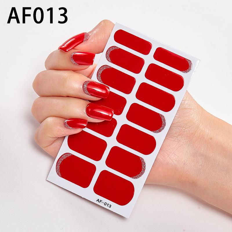 Women Hot Nail Sticker Plastic Sticker Nail Sticker Decals Art Casual Fashion Elegant Randomly CLE