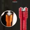 Anti-Slip Sanitary Wrench 8 In 1 Plumbing Wrench New Faucet Wrench  Bathroom Faucet