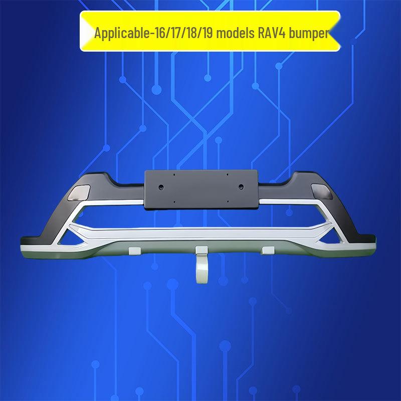 RAV4 2016-2019 Front & Rear Bumper Guard Decorative Accessories