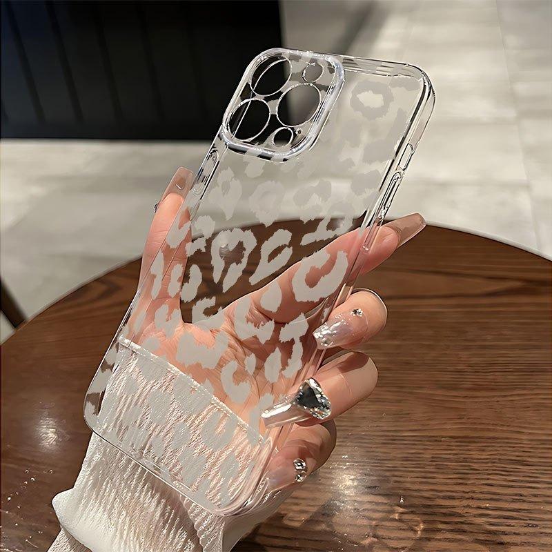 1PC Leopard Pattern Design Phone Case, Suitable for iPhone 17, 16, 15, Plus, Pro, Max Series Phones - Ideal for Use As a Gift