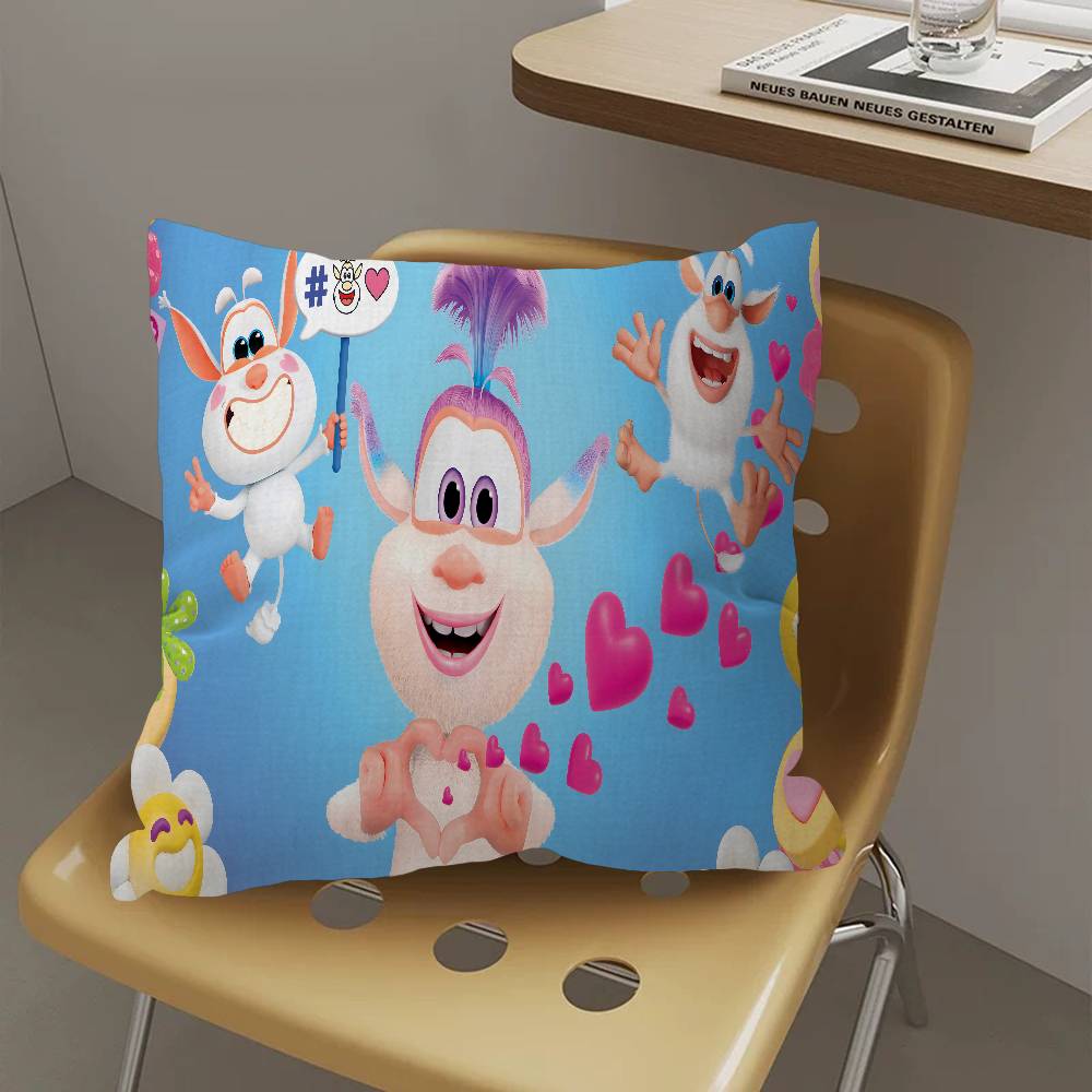 Cartoon B-Booba Pillow Anime Pillow Sofa Bed Head Pillow Cover Cushion Cover 45X45 Cm Fashion